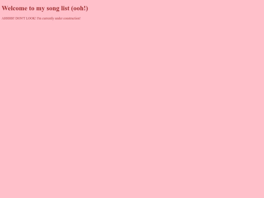 songs screenshot