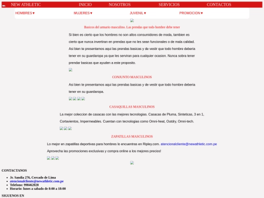 hombres screenshot