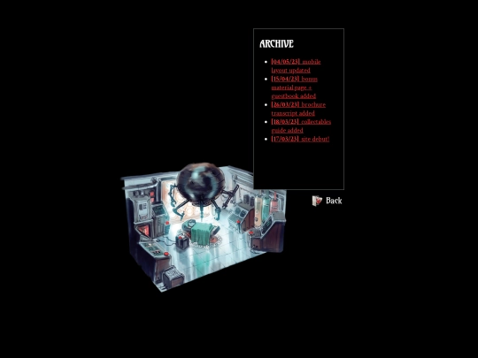 archive screenshot