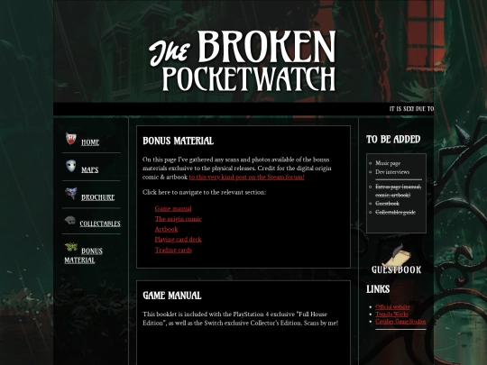 extras screenshot