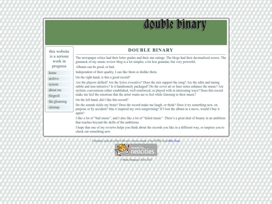 system screenshot