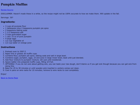 desserts/pumpkin-muffins screenshot