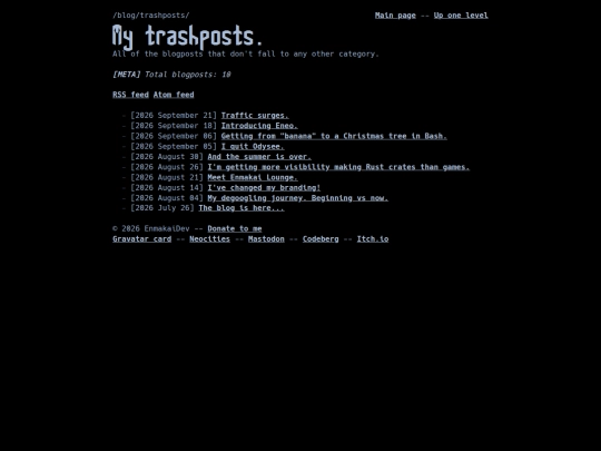 blog/trashposts screenshot