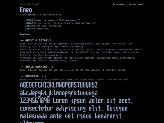projects/eneo screenshot