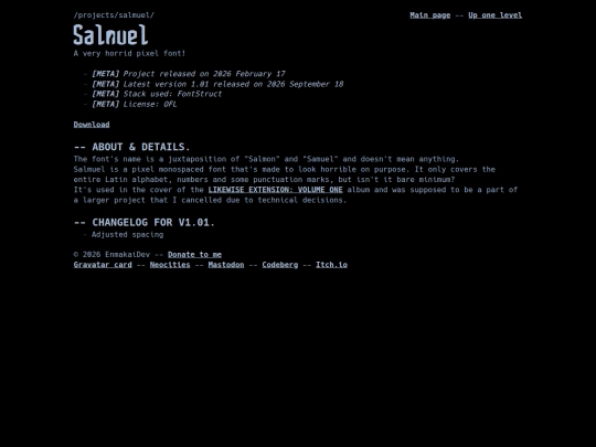 projects/salmuel screenshot