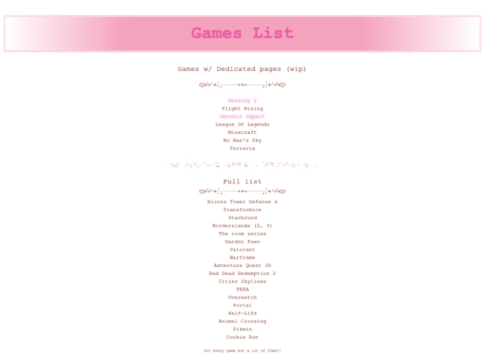 glist screenshot