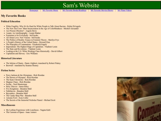 books screenshot