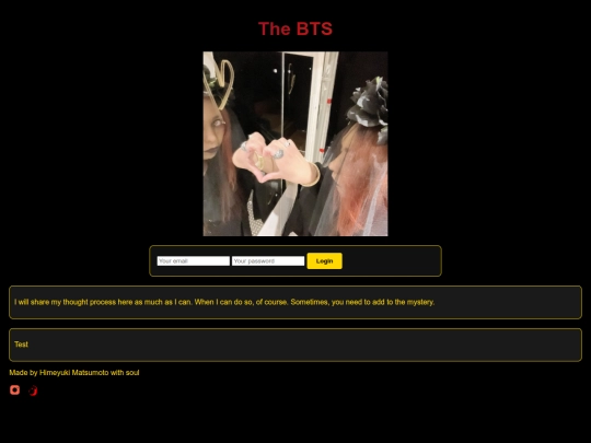 theBTS screenshot