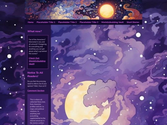 nightfallenrequiemwriting/worldsbuildingvault screenshot