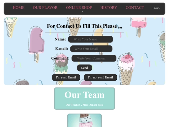 contact screenshot