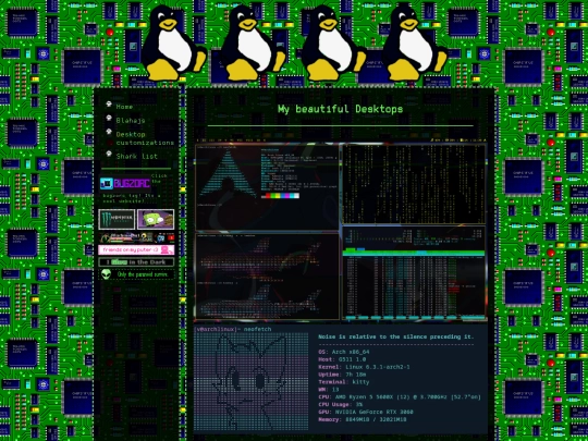 linuxrice screenshot