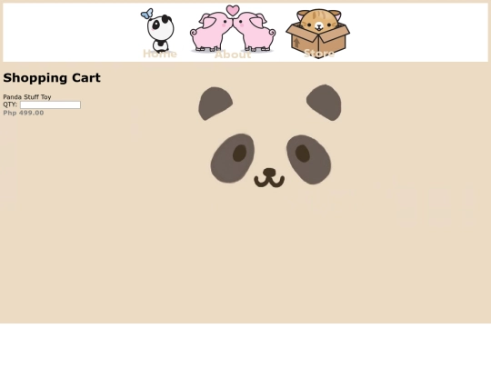 cart screenshot