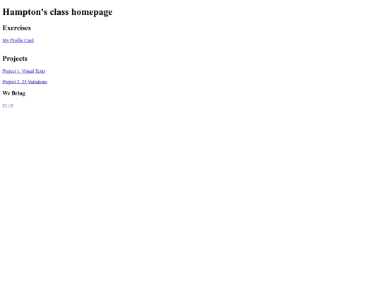 index screenshot