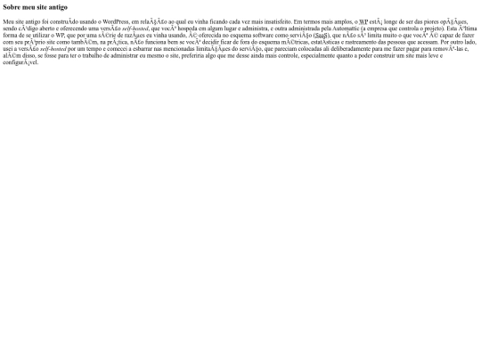 siteantigo screenshot