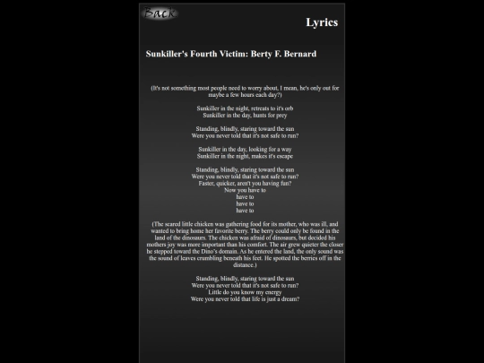tonsofpizza/index2/lyrics/sunkiller screenshot