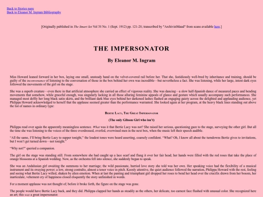 impersonator screenshot