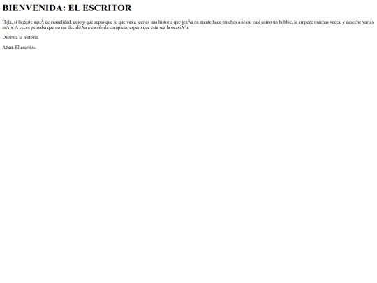 capitulos/bienvenida screenshot