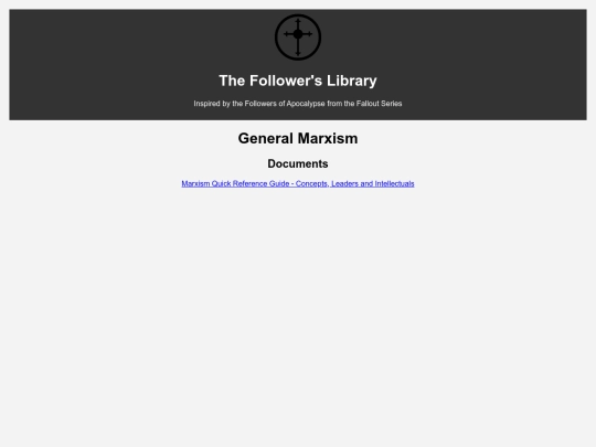 General Marxism screenshot