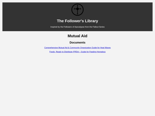 Mutual Aid screenshot
