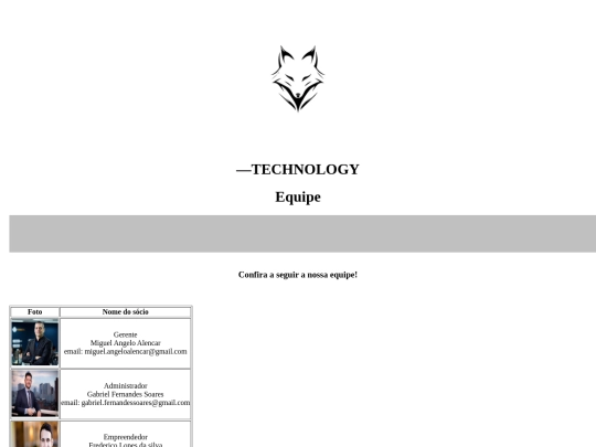 equipe screenshot