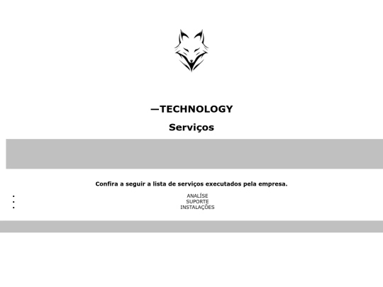 servicos screenshot