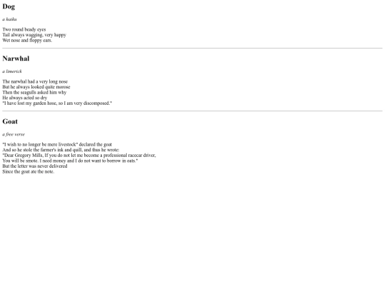 3.poems screenshot