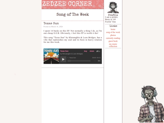 songoftheweek/texas_sun screenshot