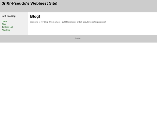 blog screenshot