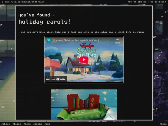 files/advent/2025/day7 screenshot