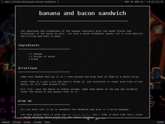 files/ck/banana-bacon-sandwich screenshot