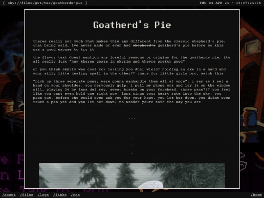 files/gut/tes/goatherds-pie screenshot