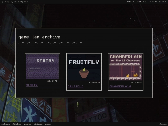 files/jams screenshot