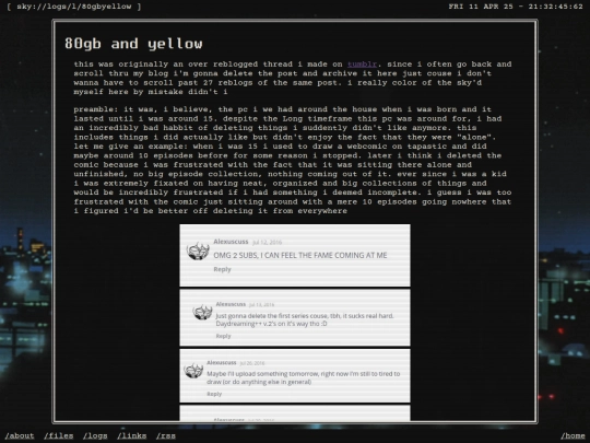 logs/l/80gbyellow screenshot