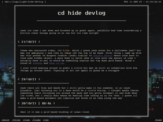 logs/l/gds-hide-devlog screenshot