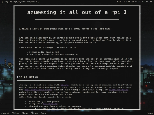 logs/l/rpi3-squeeze screenshot