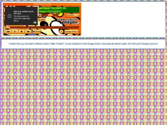 parappashrine/webdeck-player/mediaplayer screenshot