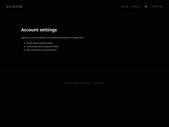 account-settings screenshot