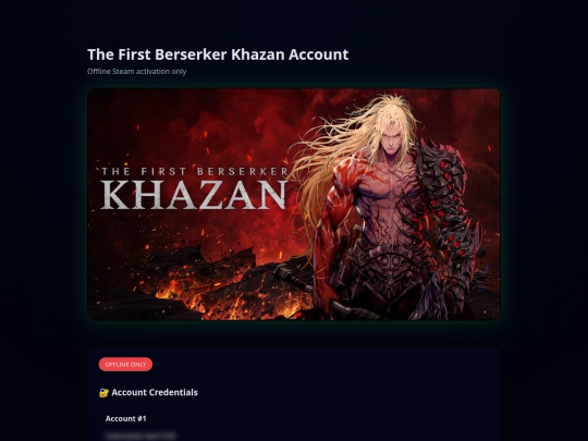 TheFirstBerserkerKhazan screenshot
