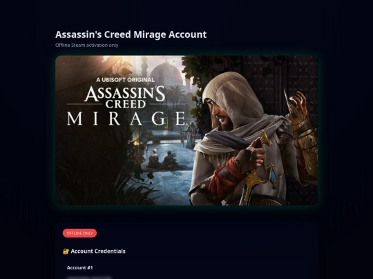 assassinscreedmiragefreesteamaccount screenshot