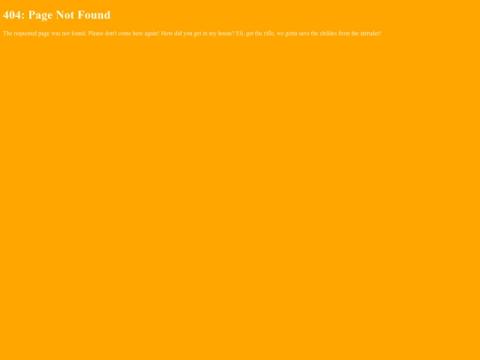 not_found screenshot