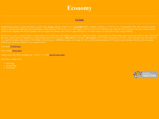 other-pages/Economy screenshot