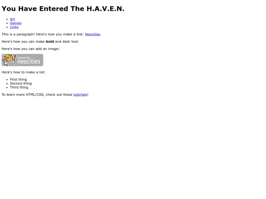 index screenshot