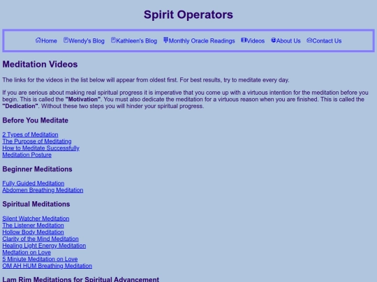 meditation screenshot