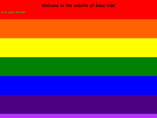 Gaberide screenshot