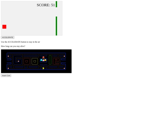 Games screenshot