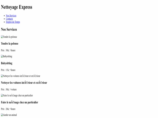 index screenshot