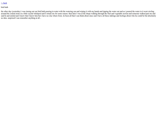 blog/birdbath screenshot