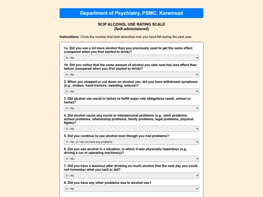 scip/10_scip_alcohol_scale screenshot
