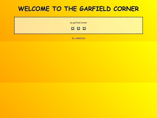 garfield screenshot