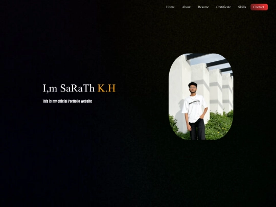 portfolio_sarath/assets screenshot
